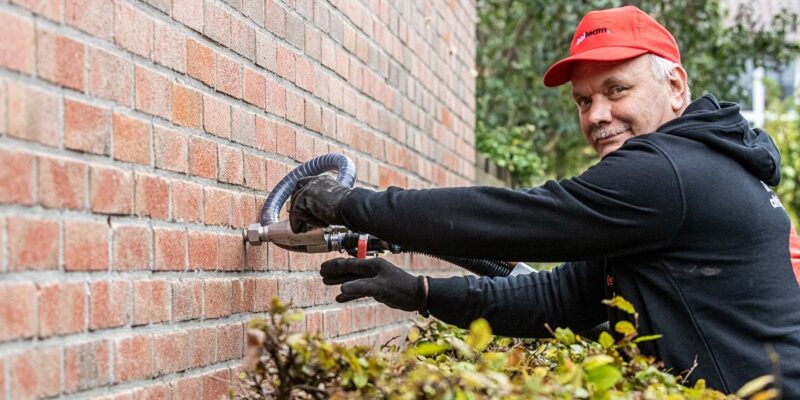 Spouwmuurisolatie is altijd genieten